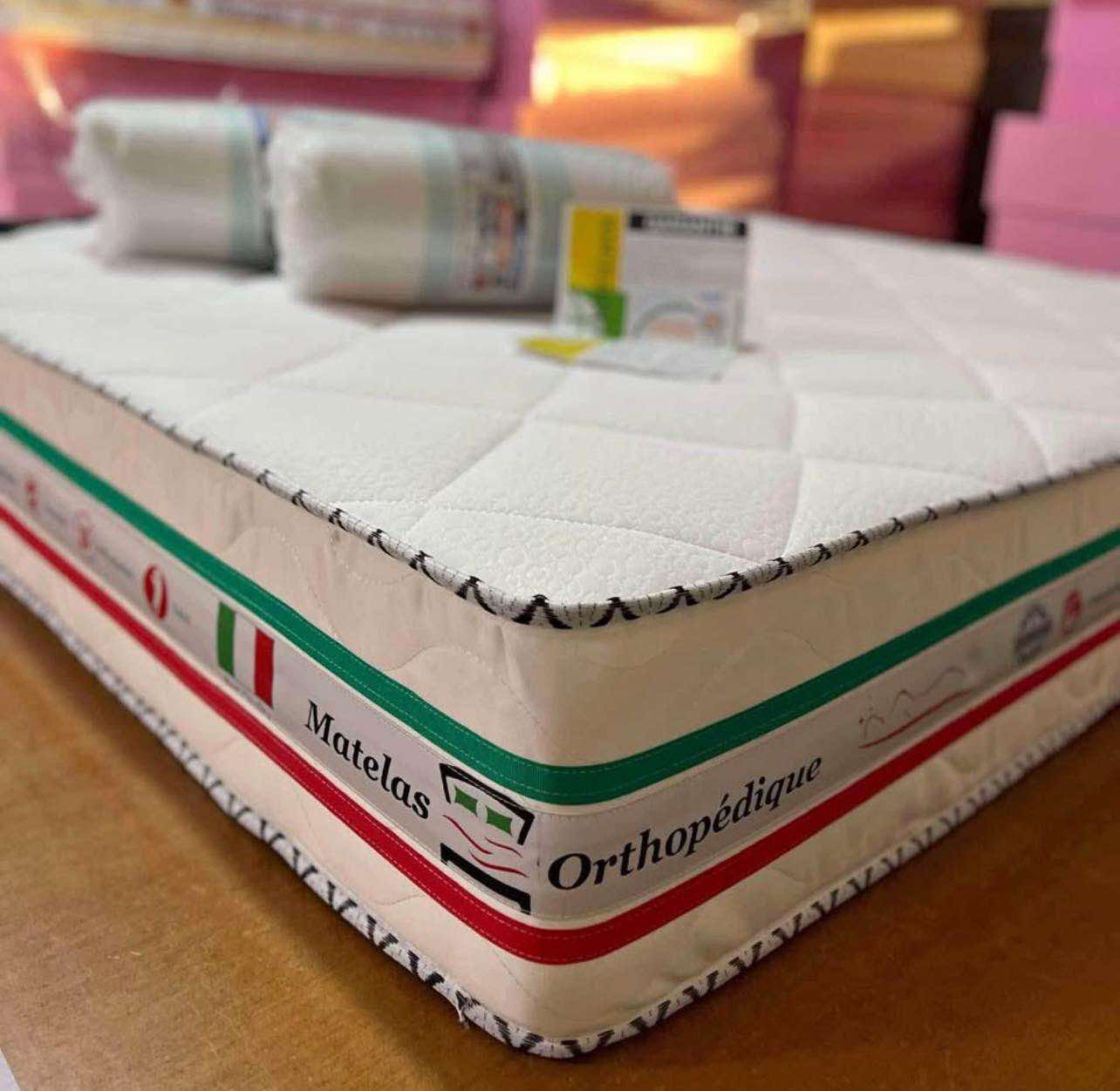 Promotion: Matelas Orthopédique D30 3D – Soutien Ferme & Confort Haut de Gamme 160/190/25cm