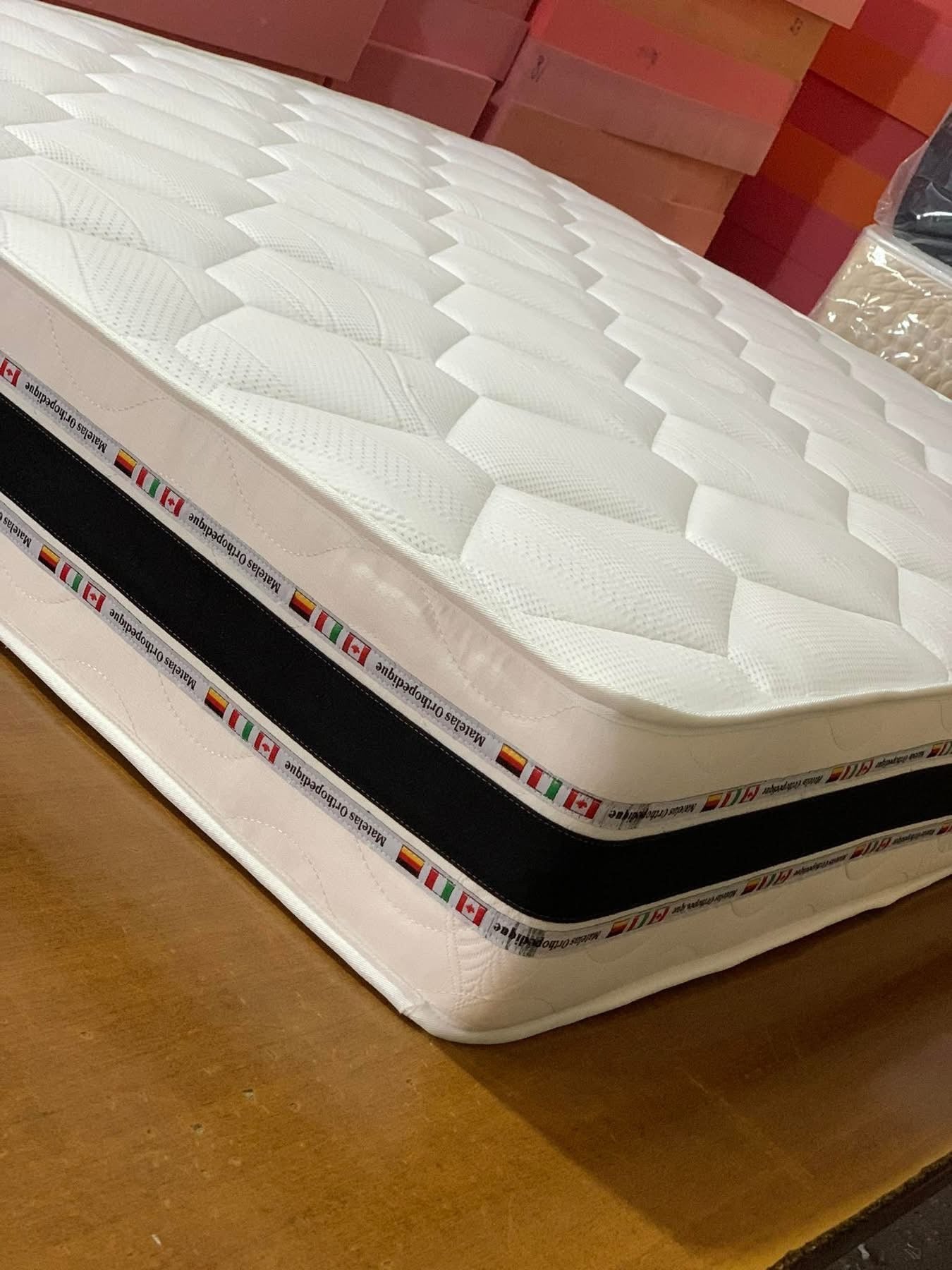 Promotion: Matelas 2Places Orthopédique D30 3D MADE IN BELGIQUE 🇧🇪 GARANTIE 12Ans